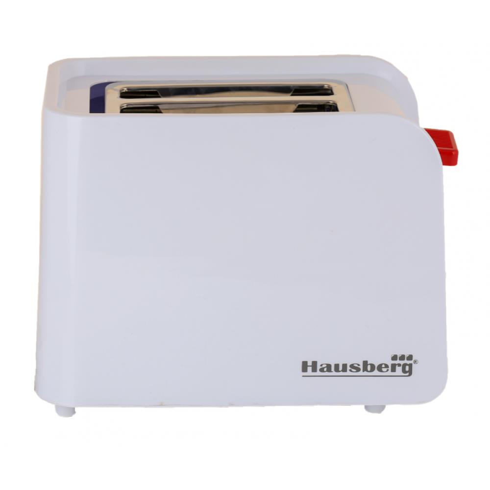Prajitor de paine Hausberg HB-195BL, 750 W, 2 felii, functie decongelare, functie reincalzire, 6 trepte putere
