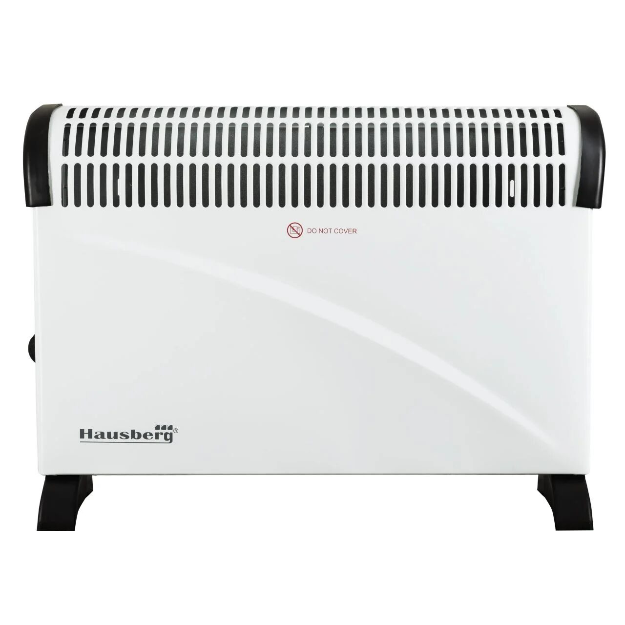 Convector electric HAUSBERG HB-8206, 3 trepte de putere 750/1250/2000W, termostat reglabil, protective supraincalzire, indicator luminos