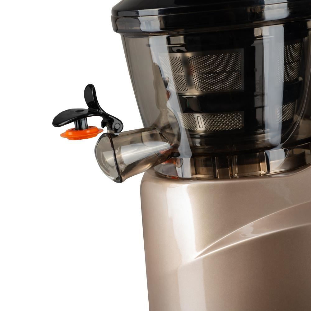 Storcator fructe Hausberg HB-7519GO, prin presare la rece, 150 W, 400 ml