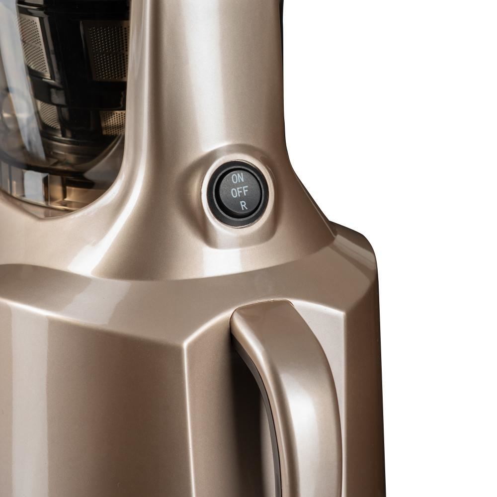 Storcator fructe Hausberg HB-7519GO, prin presare la rece, 150 W, 400 ml
