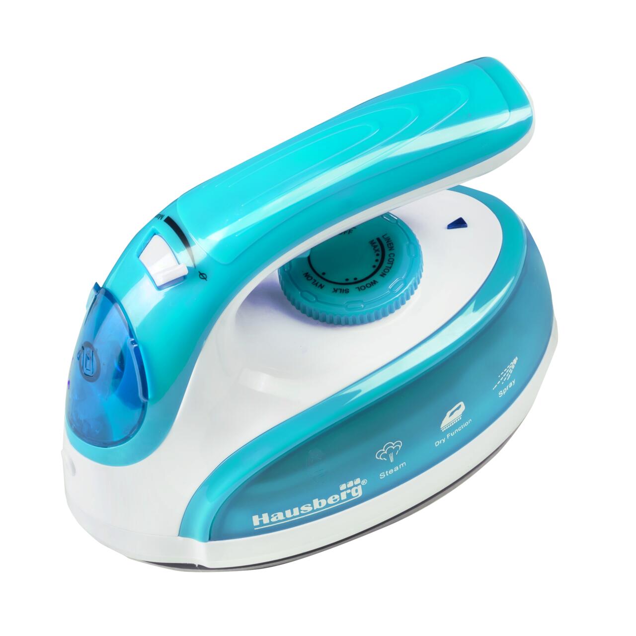 Fier calcat de voiaj Hausberg HB-7910BL, 800-1000W, rezervor de apa 50m