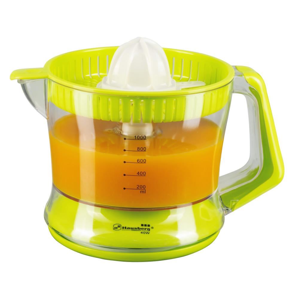 Storcator de Citrice Hausberg HB-3323V Electric,40 W,Sistem Rotire in 2 Sensuri