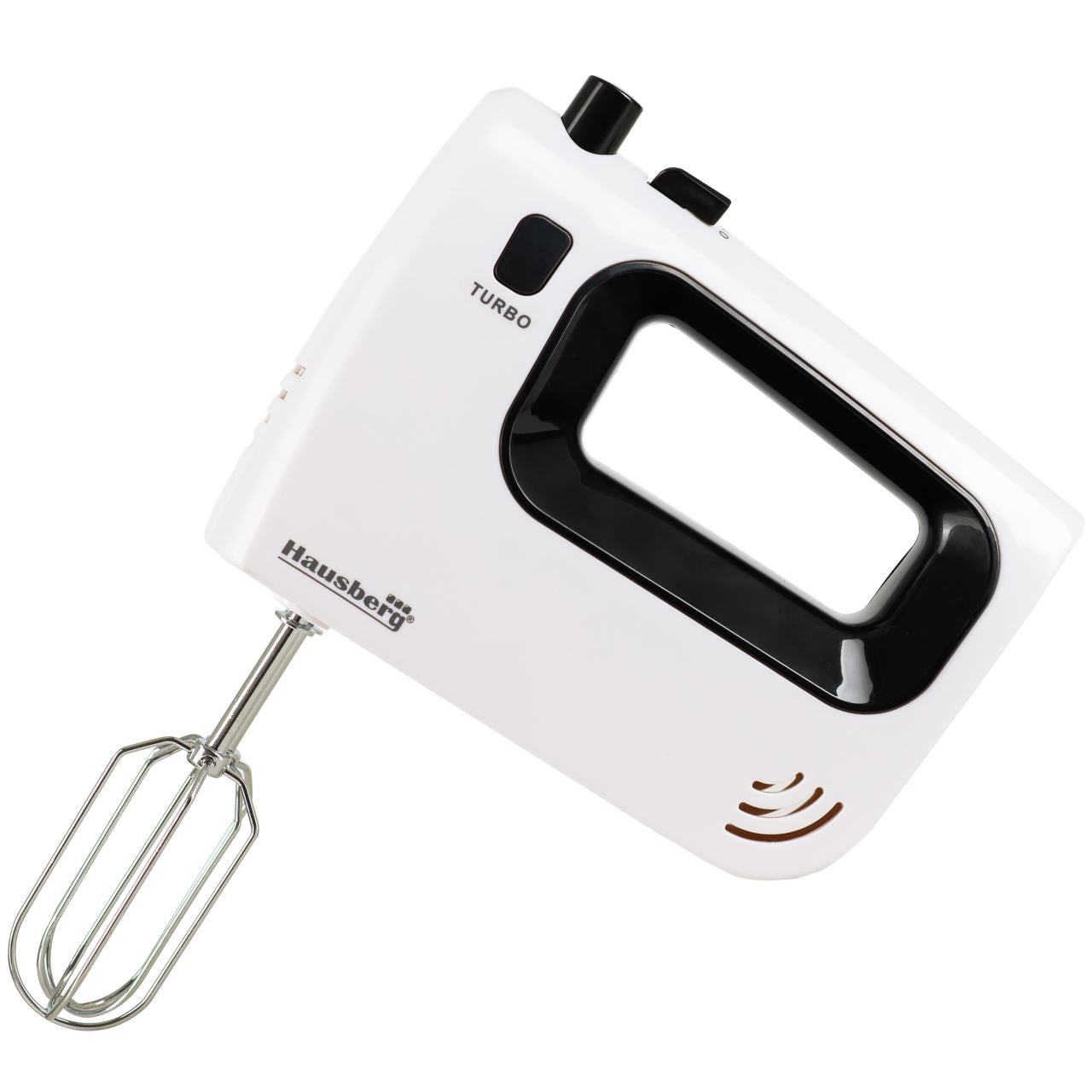 Mixer de mana Hausberg HB-4120, 300W ,5 viteze, Functie Turbo, Teluri si carlige metalice