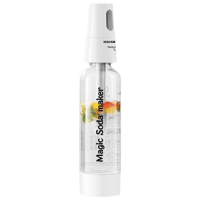 Aparat preparare Sifon HAUSBERG HB-6042AB, Recipient 1L, Eco-Friendly, Alb