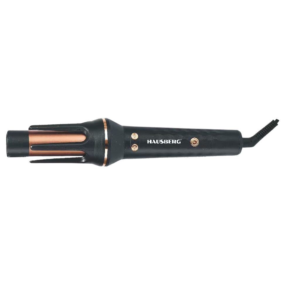 Aparat pentru Coafat Bucle HAUSBERG HB-270NG, Ondulator Automat, 160-220°C, 3 trepte, Acoperire ceramica, One-button, 35W