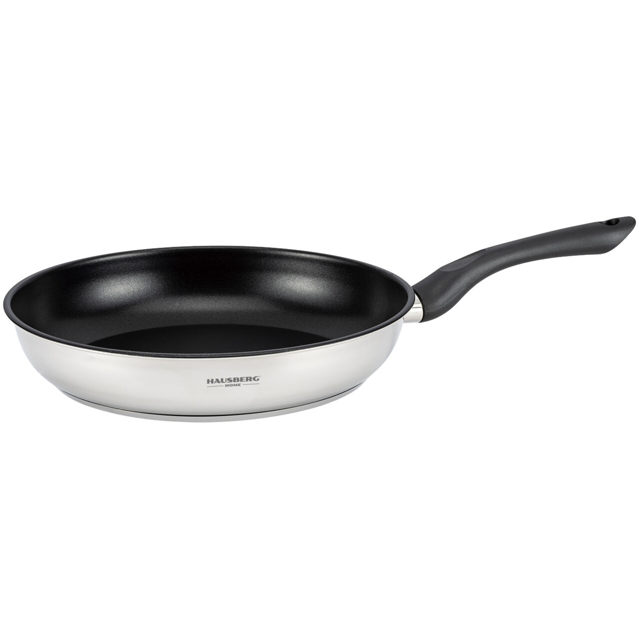 Tigaie inox antiaderenta 24cm Hausberg HB-H LUX 834 inductie