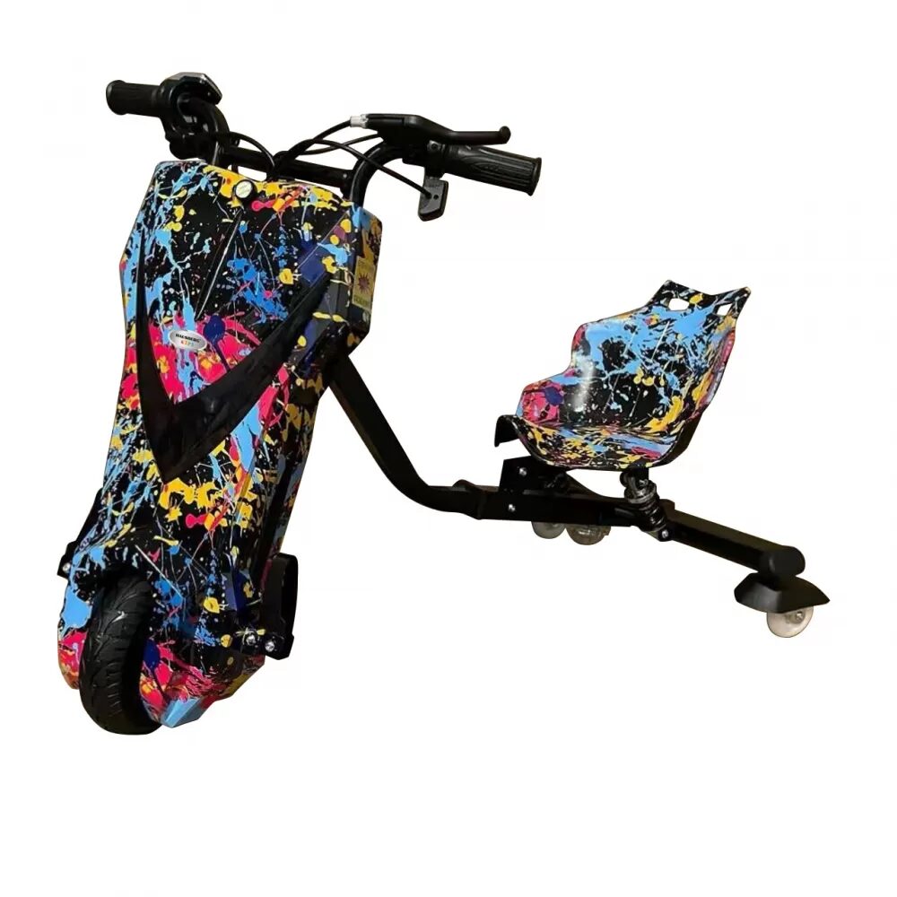 Tricicleta electrica drift Hausberg HB-KD 05CB -36V -300W -Bluetooth- roti luminoase-3 viteze