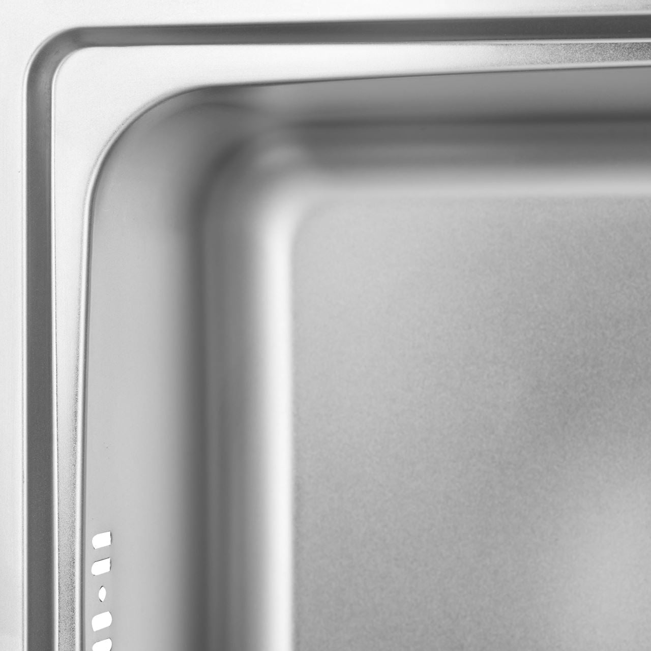 Chiuveta Sanitec SN9026, pentru blat 60X43 cm, anticalcar, inox