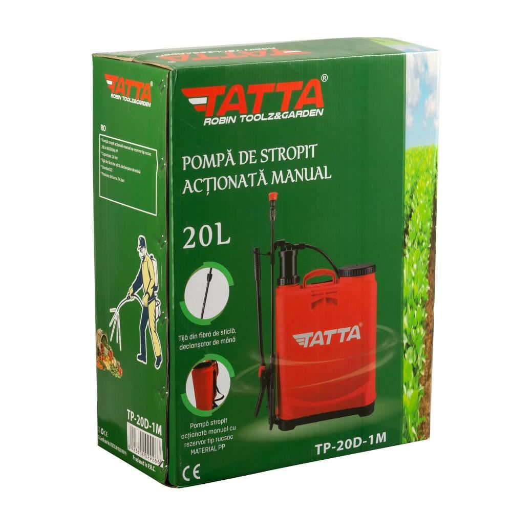 Pompa pentru stropit (vermorel) Tatta TP-181M, actionare manuala, 2.4 bari, 16L