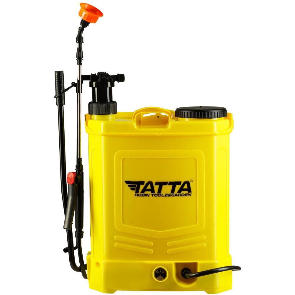 Pompa stropit cu acumulator si actionare manuala 2 in 1 Tatta TP-1833AM, 16L