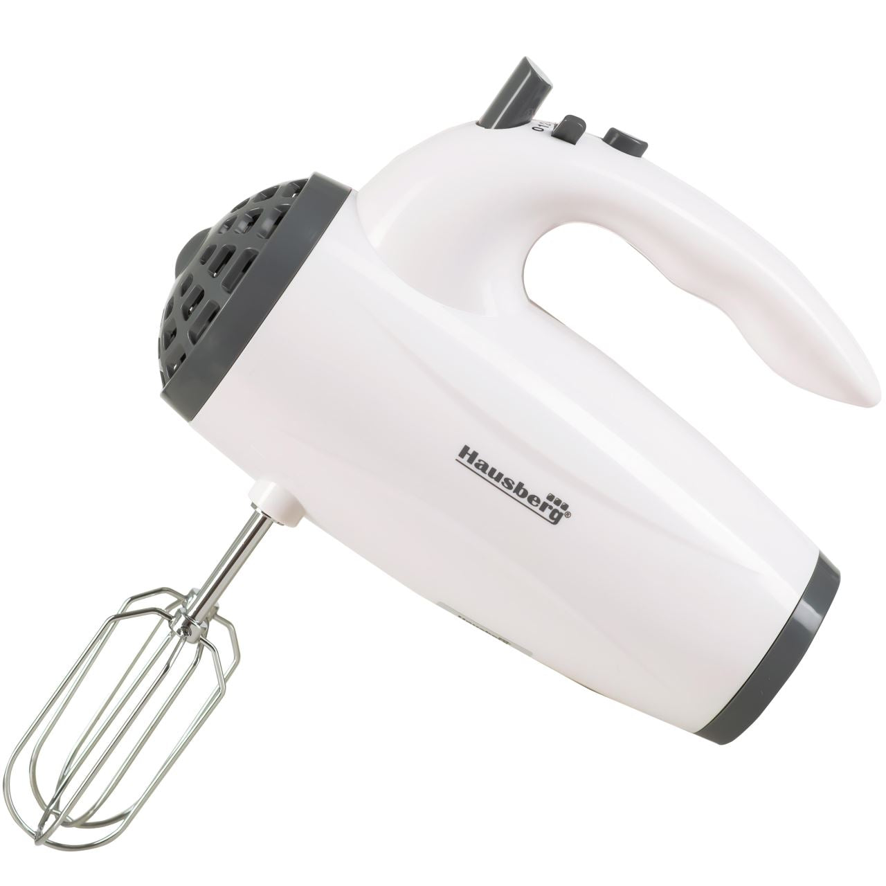 Mixer de mana Hausberg HB-4119AB, 5 viteze, putere 300W, motor de cupru