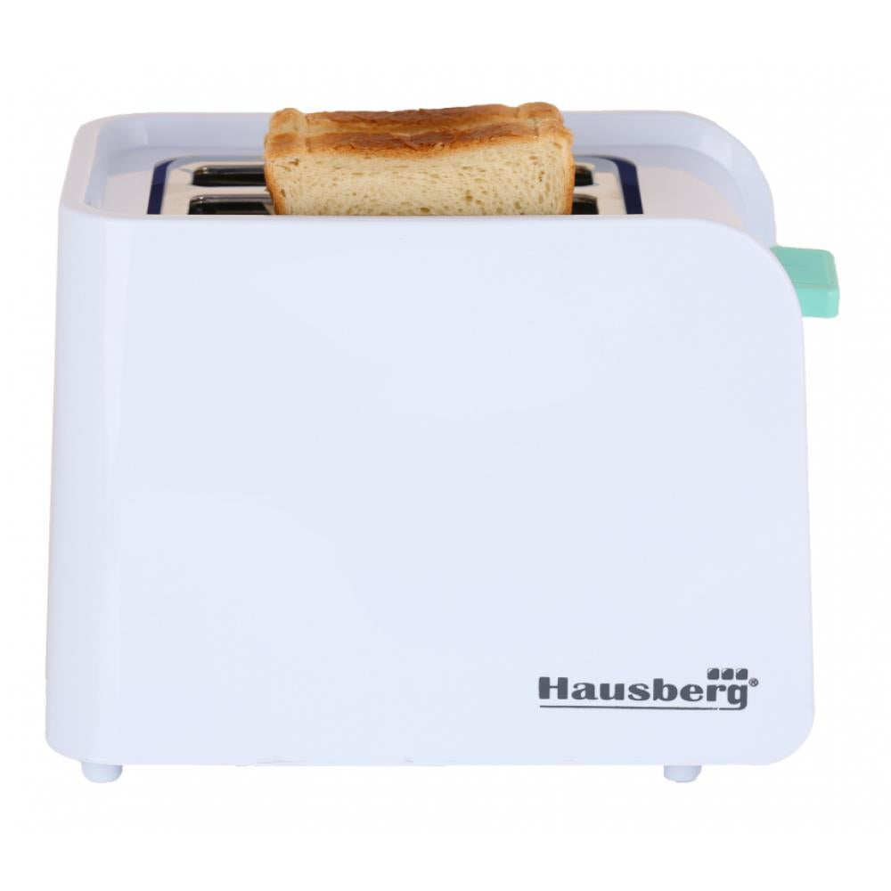 Prajitor de paine Hausberg HB-195BL, 750 W, 2 felii, functie decongelare, functie reincalzire, 6 trepte putere