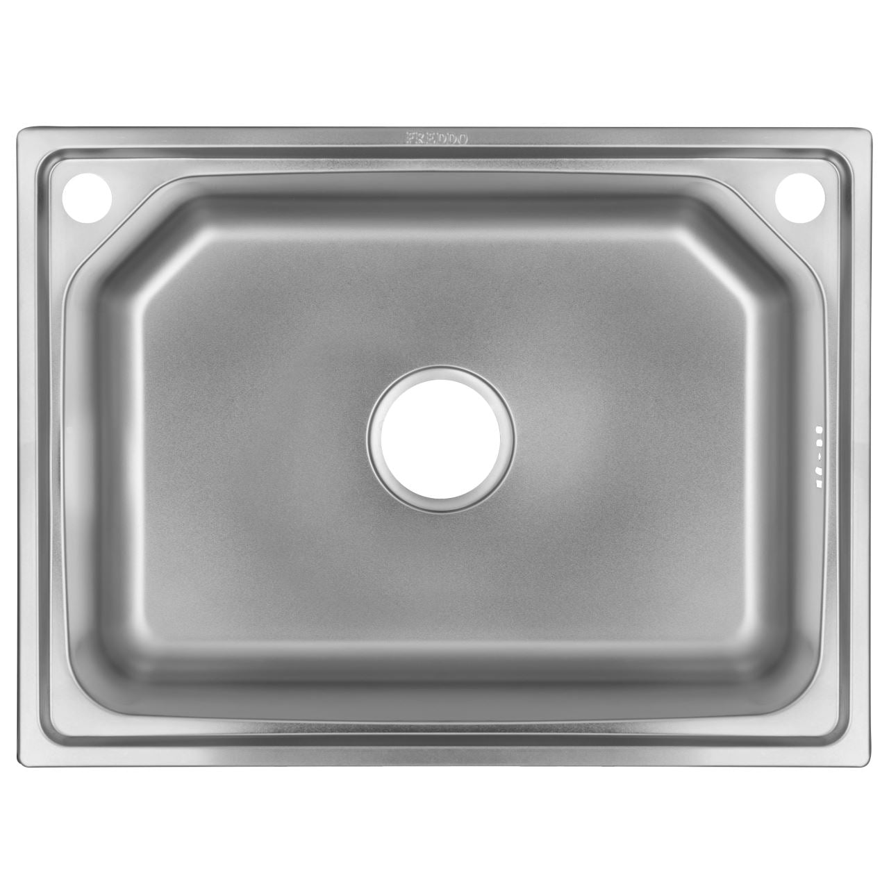 Chiuveta Sanitec SN9026, pentru blat 60X43 cm, anticalcar, inox