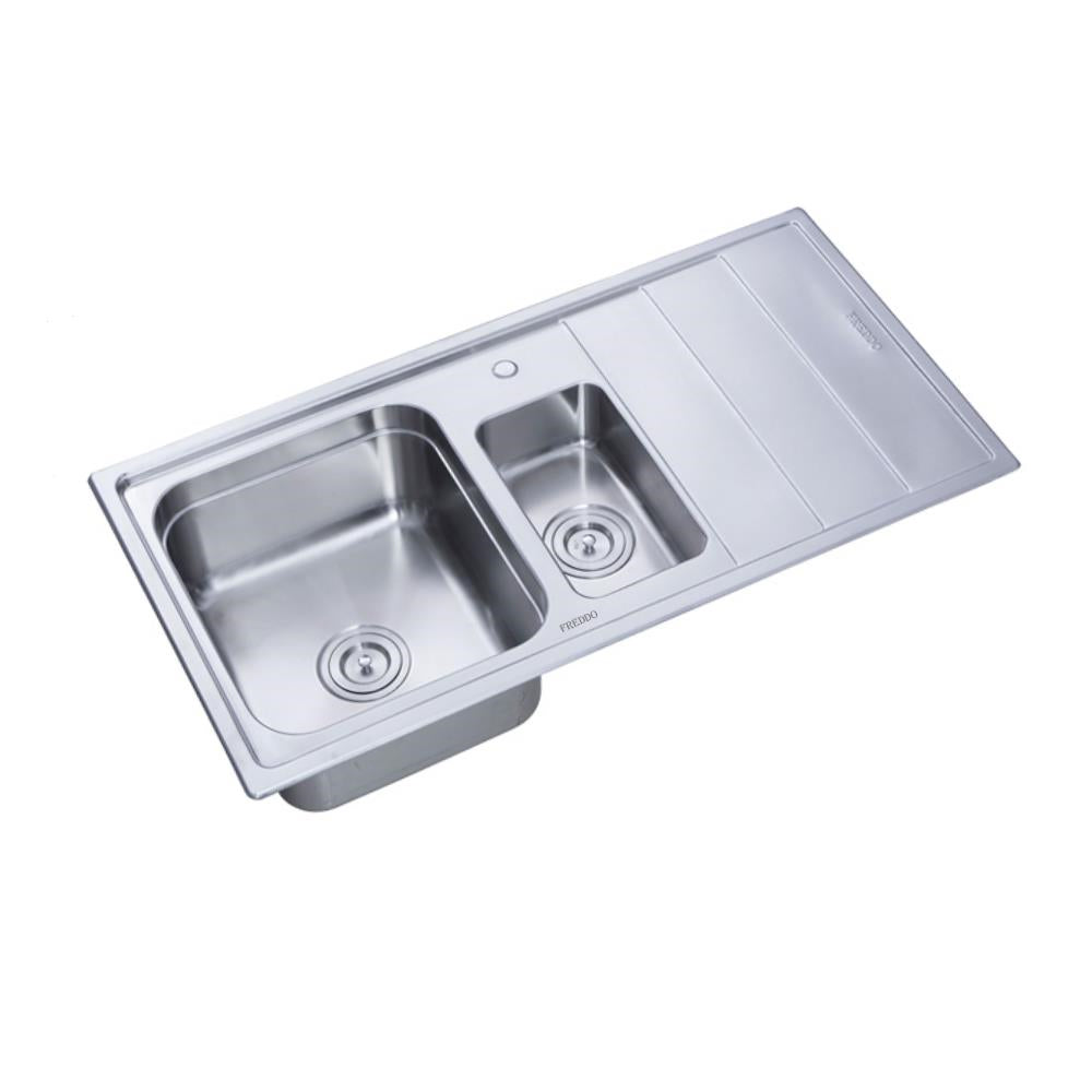 Chiuveta Freddo SN9012S- 2 Cuve stanga- Anticalcar- Inox- 97*50cm