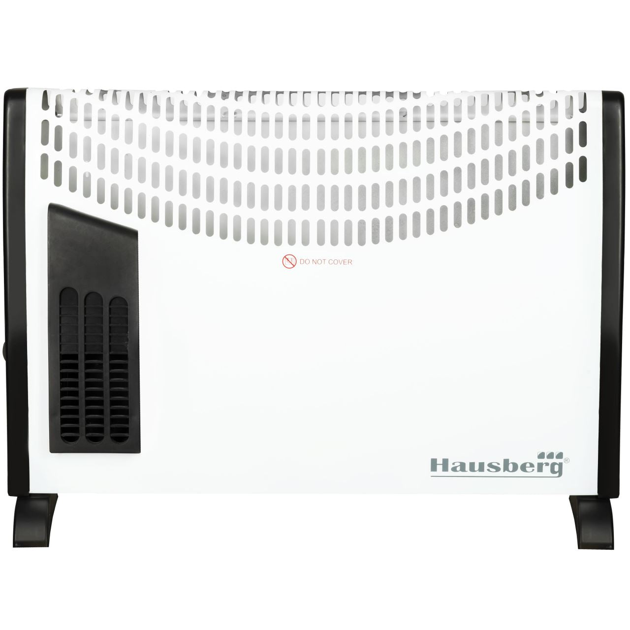 Convector electric HAUSBERG HB8190, 2000W, 3 nivele de putere, termostat reglabil, functie turbo