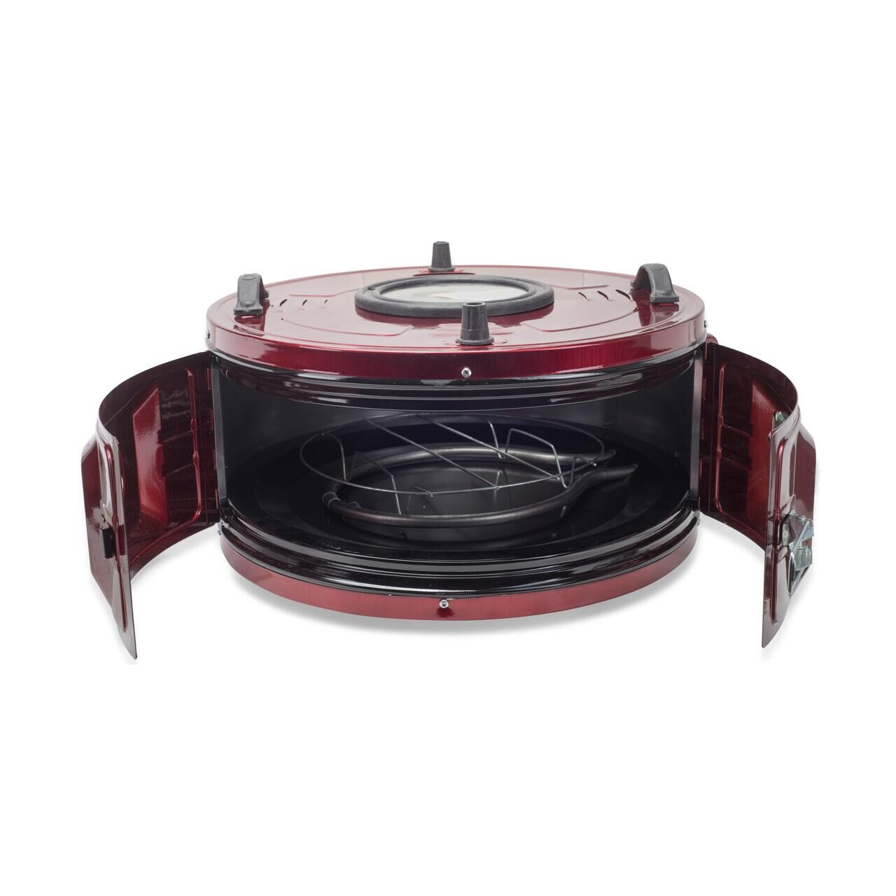 Cuptor electric rotund cu termostat Ertone MN-9010VS, Putere: 220-230V, 50Hz, 2 rezistente electrice 2 x 650W, capacitate 40l, indicator luminos