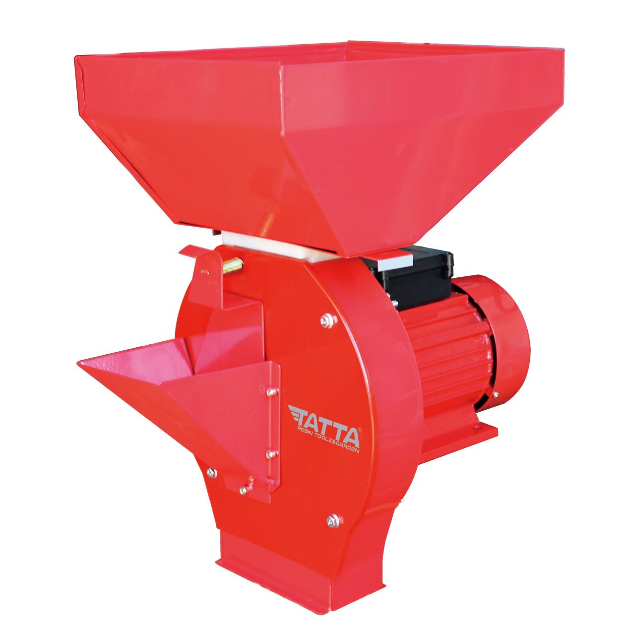 Moara electrica clasica cereale Tatta TM11D cu ciocanele nr.3, cuva mare, 2.5kW, 240Kg/Ora
