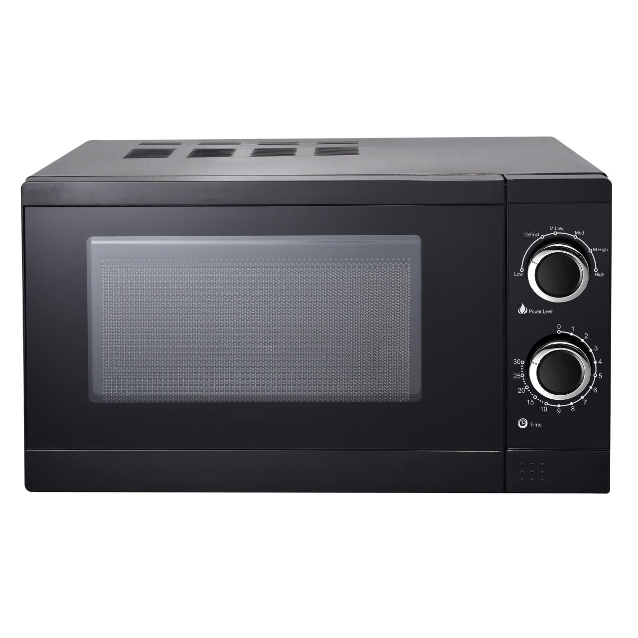 Cuptor cu microunde Hausberg HB8005NG- 20 L- 700 W - 1200W- Mecanic- Negru
