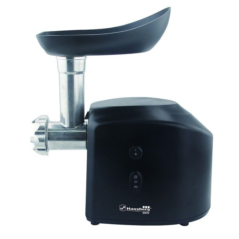 Masina de tocat carne electrica HAUSBERG HB-3400, 800W, cutit inox, picioare antialunecare