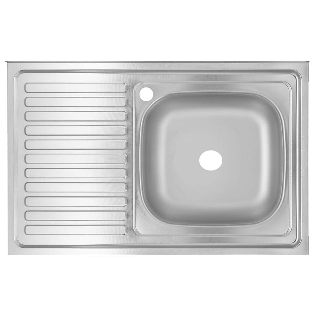 Chiuveta bucatarie Freddo SN7001D/Q32- pentru masca- finisaj anticalcar- cuva dreapta- 80x50cm- inox