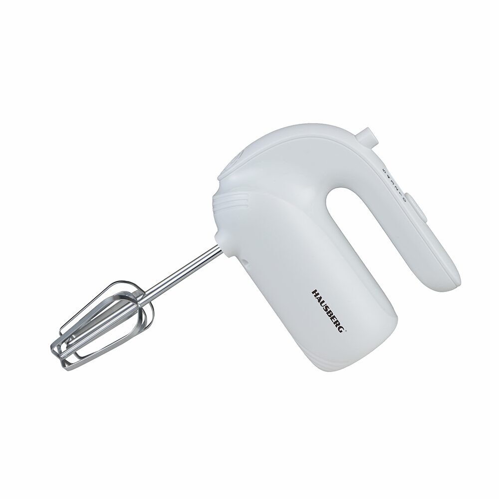 Mixer de mana HAUSBERG HB-4215, 250W, 5 viteze, Nivel zgomot 85 dB, Accesorii incluse