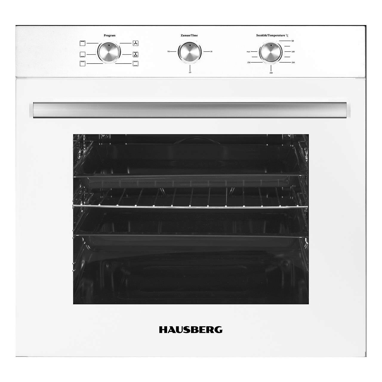 Pachet incorporabil Cuptor electric Hausberg HB-8053AB + Plita incorporabila Hausberg HB-561 + Hota telescopica Hausberg HB-1280