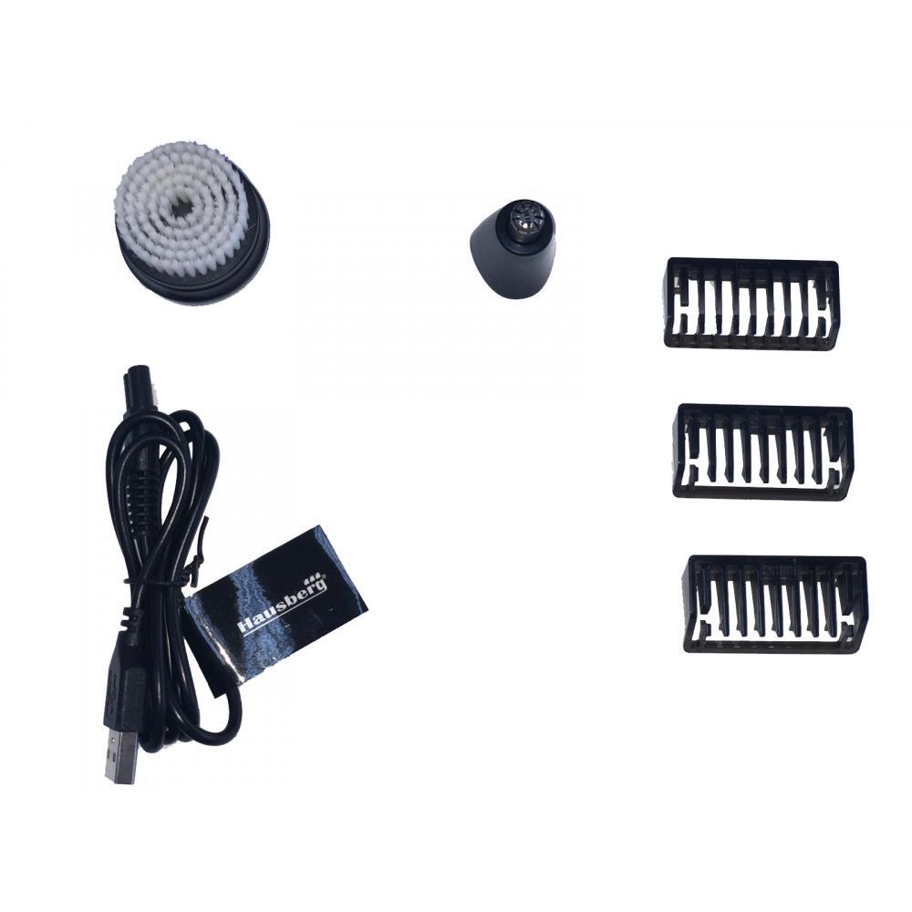 Set Barbierit 3 in 1 Hausberg HB-75GR, putere 5W, voltaj 3.7V