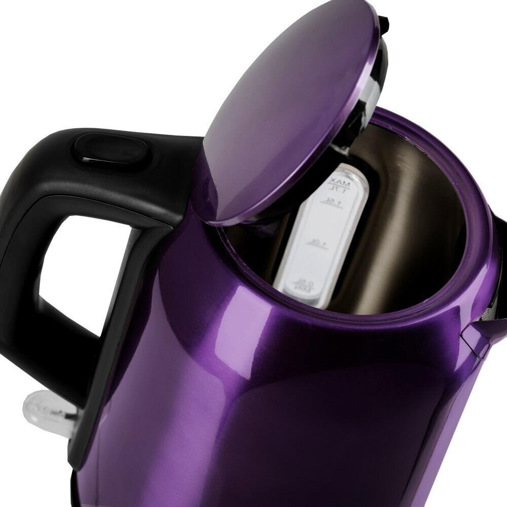 Cana fierbator Hausberg HB-3608MV, 2200 W, 1.7 l, Inox