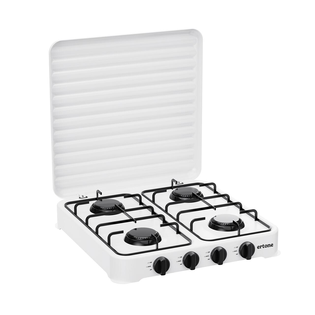 Arzător Gaz Quadruplu MINIQAZ 4 Ochiuri Putere 8.8kW EMAILAT 4Q ERT219AB