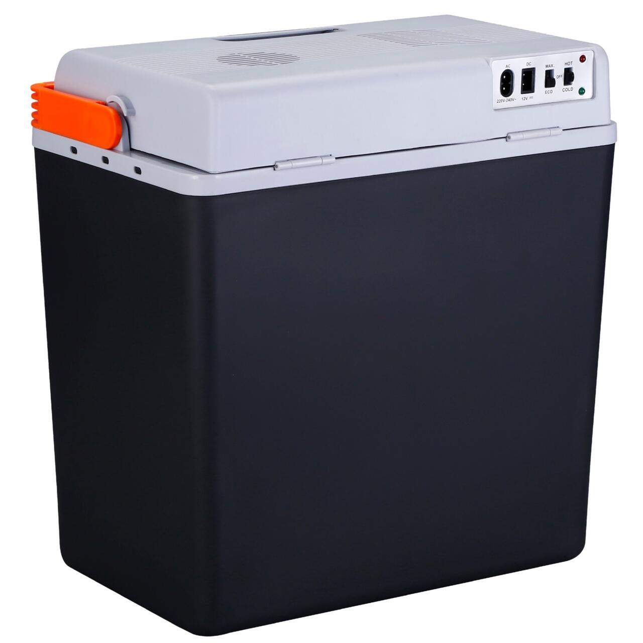 Ladă Frigorifică portabila, Camping Hausberg 20L, Dual Power 12V-220V, Răcire/Încălzire