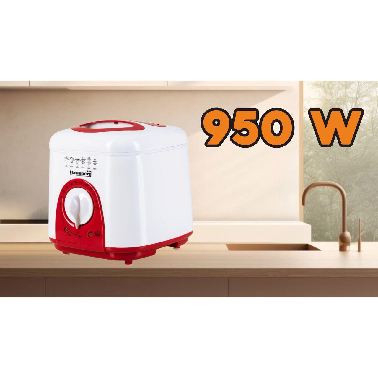 Friteuza Hausberg HB 1320A-R, 850-950W, 1L