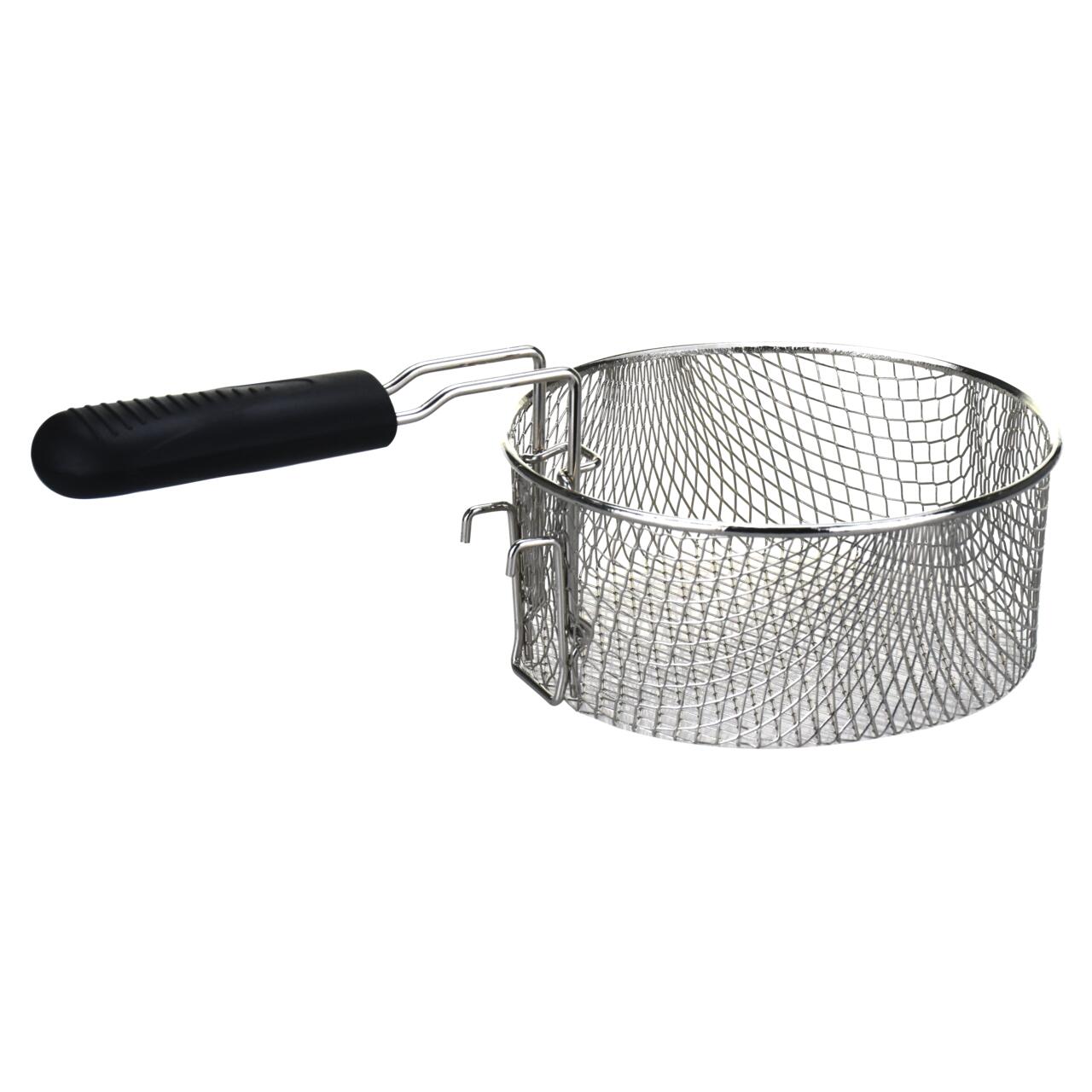 Friteuza HAUSBERG HB-1331NG, 1450 W, 2.5 litri, termostat reglabil 0 - 190 grade C, filtru detasabil din otel inoxidabil, cos cu ulei, protectie supraincalzire, picioare antiderapante