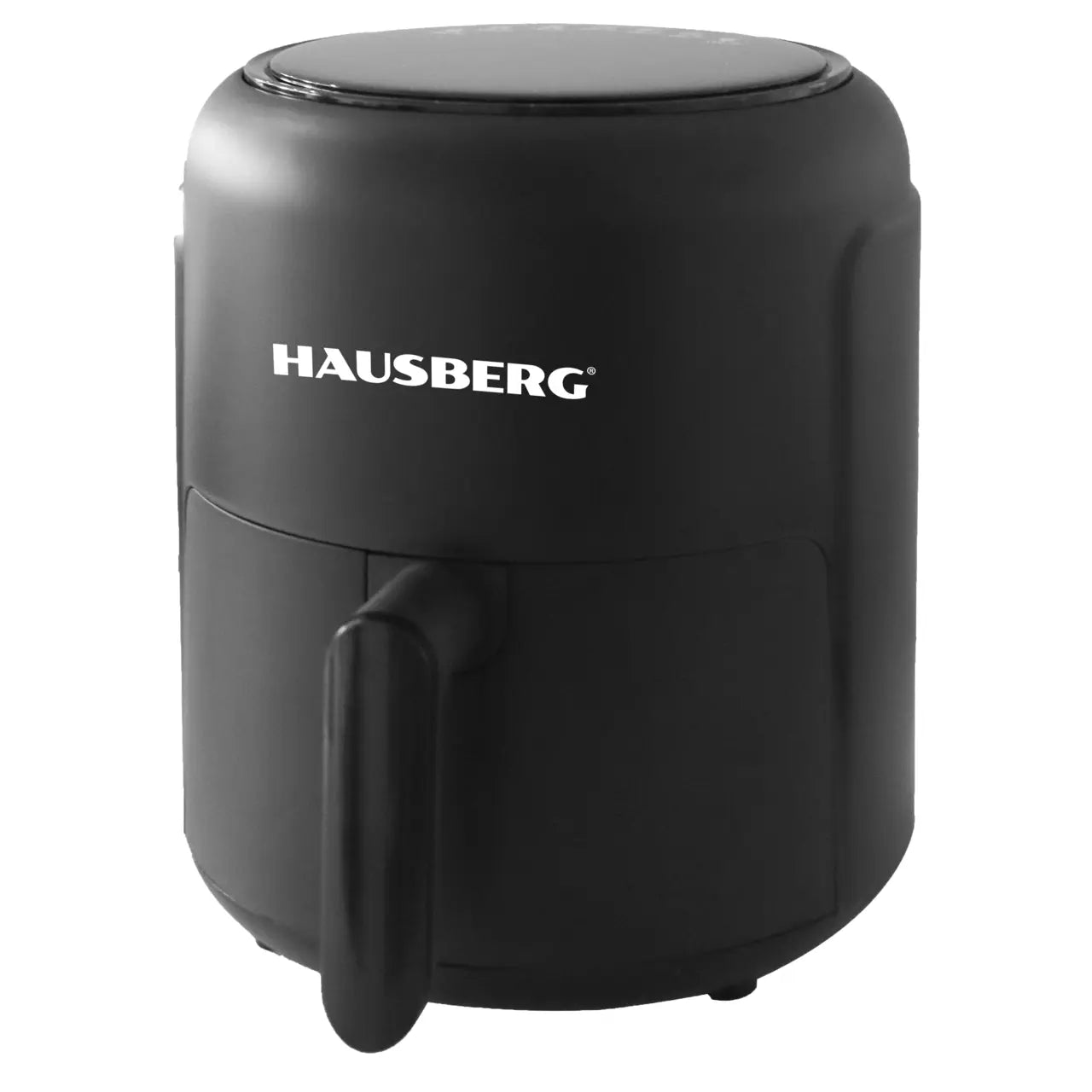 Friteuza cu aer cald HAUSBERG HB-2356, 1000-1200 W, 2.6 litri, temporizator 30 min, termostat reglabil 80 - 200 grade C, 5 programe gatit, protectie supraincalzire