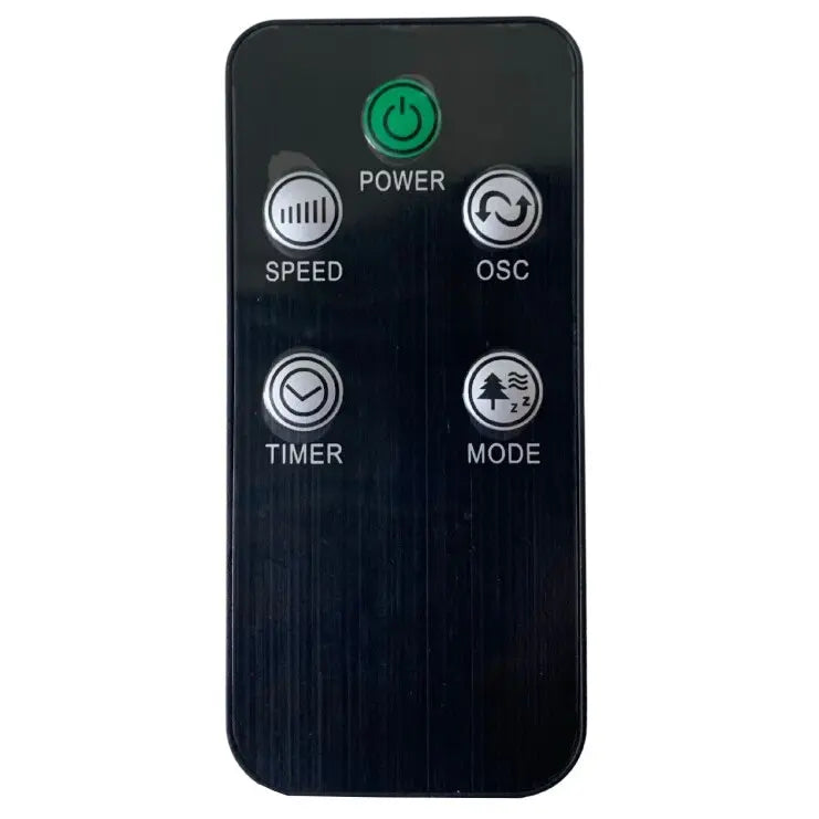 Ventilator turn Hausberg HB-5951NG, 60W, 32 inch, 3 moduri, 3 viteze, telecomanda, touch