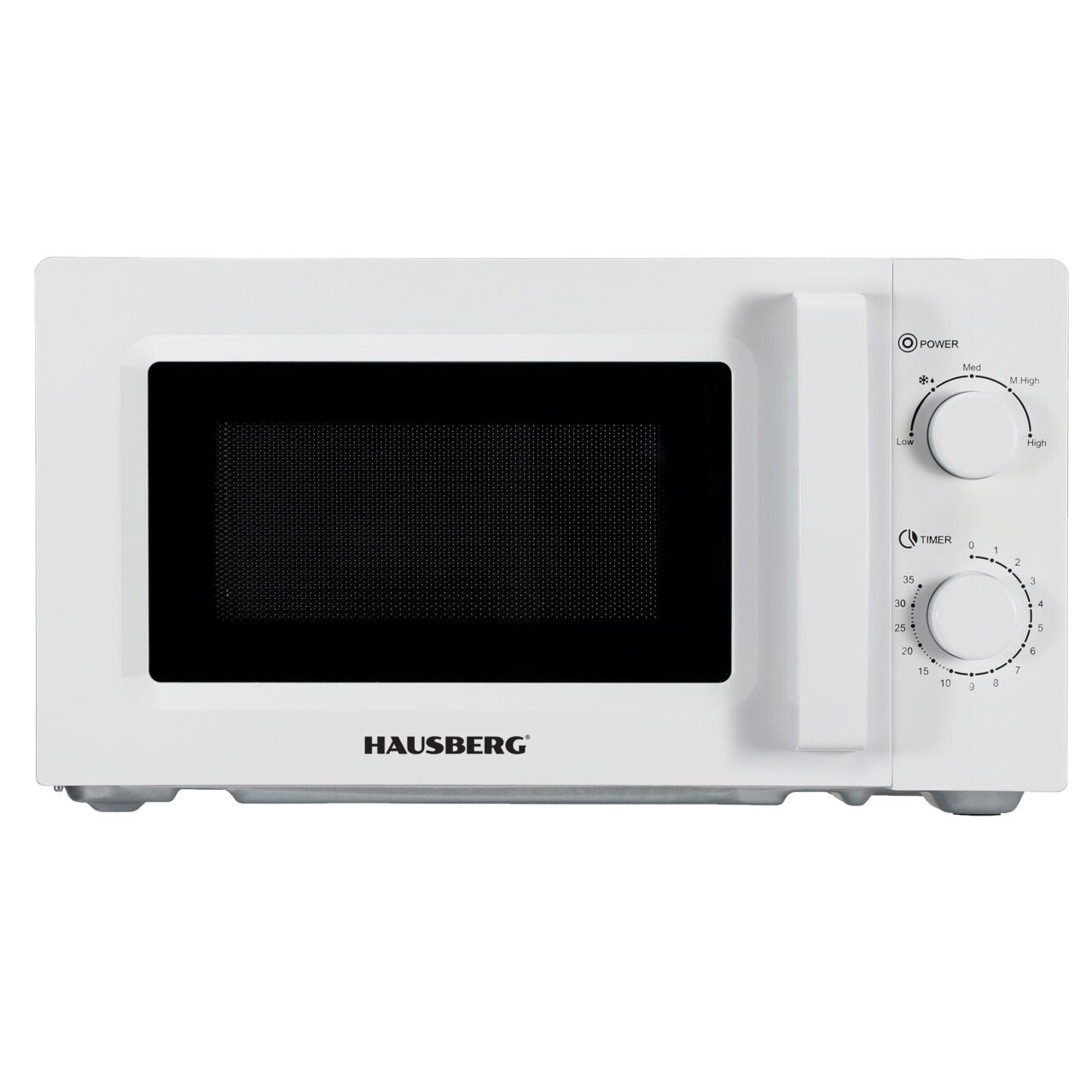 Cuptor cu microunde HAUSBERG HB-8008, 20L, functie dezghetare, lumina interioara