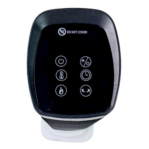 Semineu Electric Digital HAUSBERG HB-8219AB, 2000W, efect de flacara 3D, incalzire ceramica PTC, Telecomanda, Afisaj LED