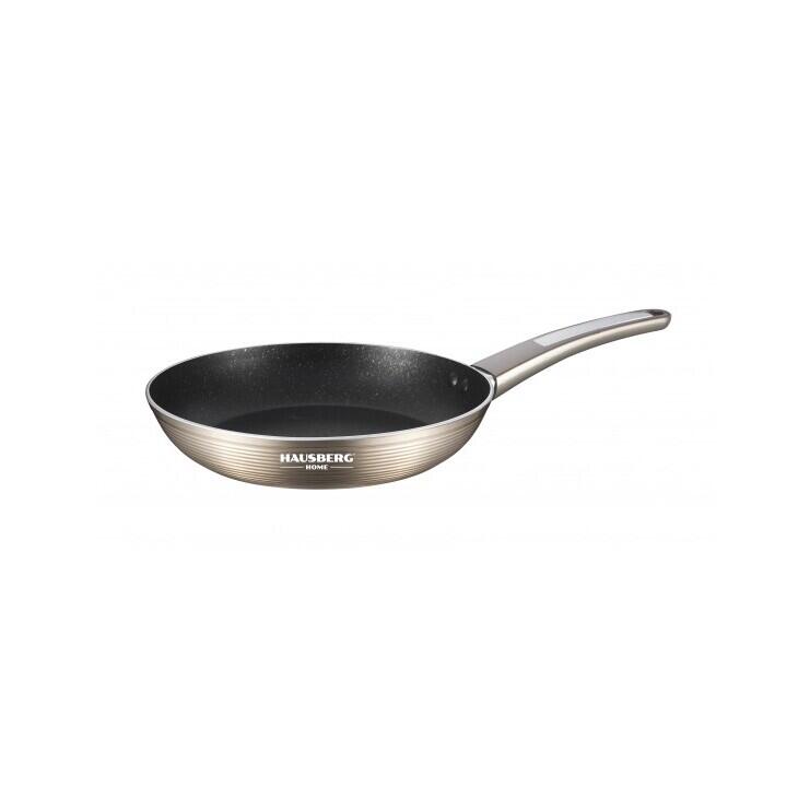 Set oale 7 piese HAUSBERG HB-H760GR, acoperire antiaderenta, maner bachelita, 2.5L - 7.7L