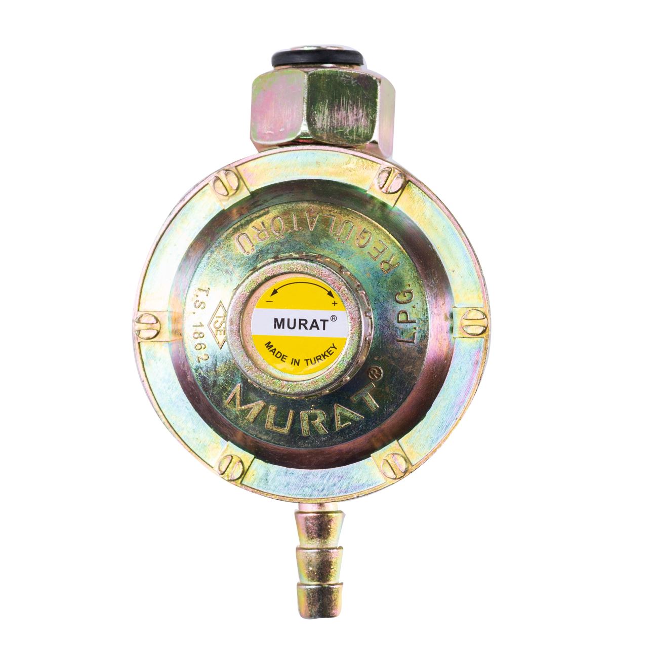 Pachet Soba pe gaz GPL (butelie) si electric HAUSBERG HB-1020NG, aprindere piezo-electrica, 4.2kW, Negru, Ceas butelie, 1m furtun gaz MN2015 si 2 coliere furtun