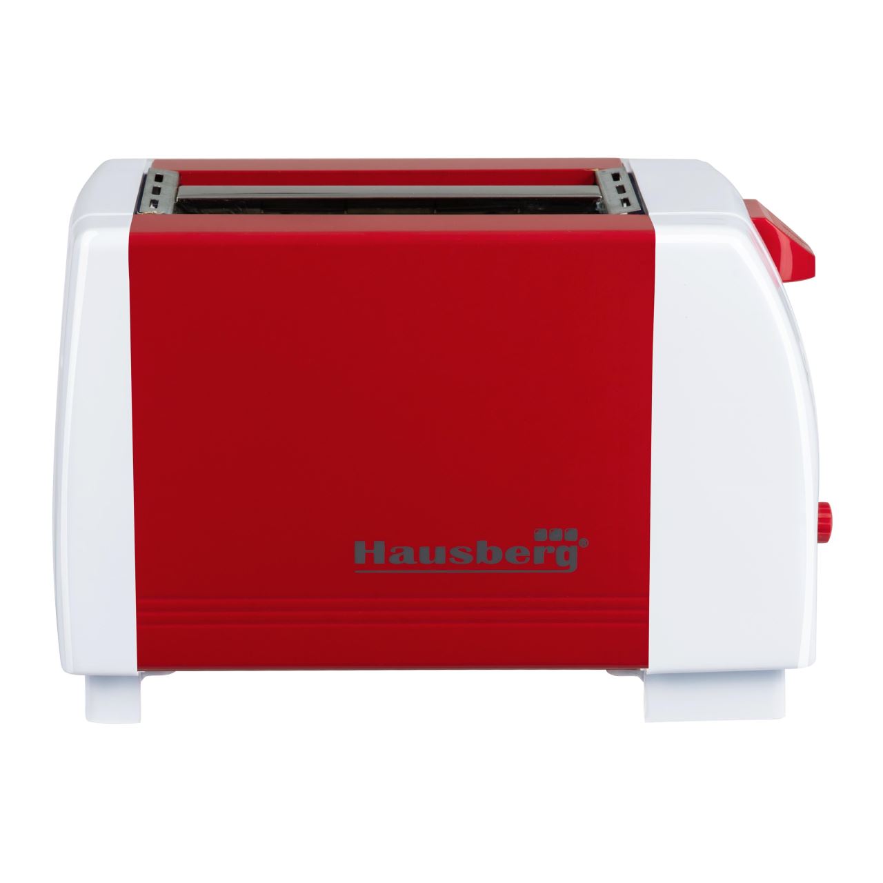 Prajitor de paine HAUSBERG HB-150VR, 750 W, capacitate 2 felii, 7 trepte reglare temperatura, oprire automata