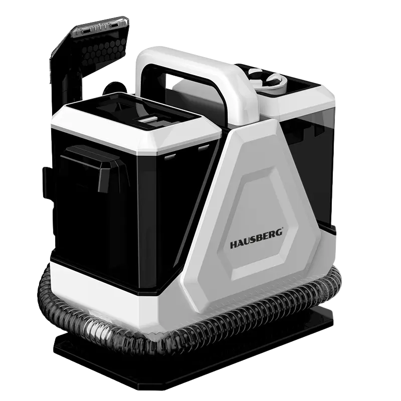 Aspirator cu spalare umed/uscat pentru covoare, canapea si tapiterie HAUSBERG HB-2898AB,800 W, rezervor dublu apa, accesorii incluse