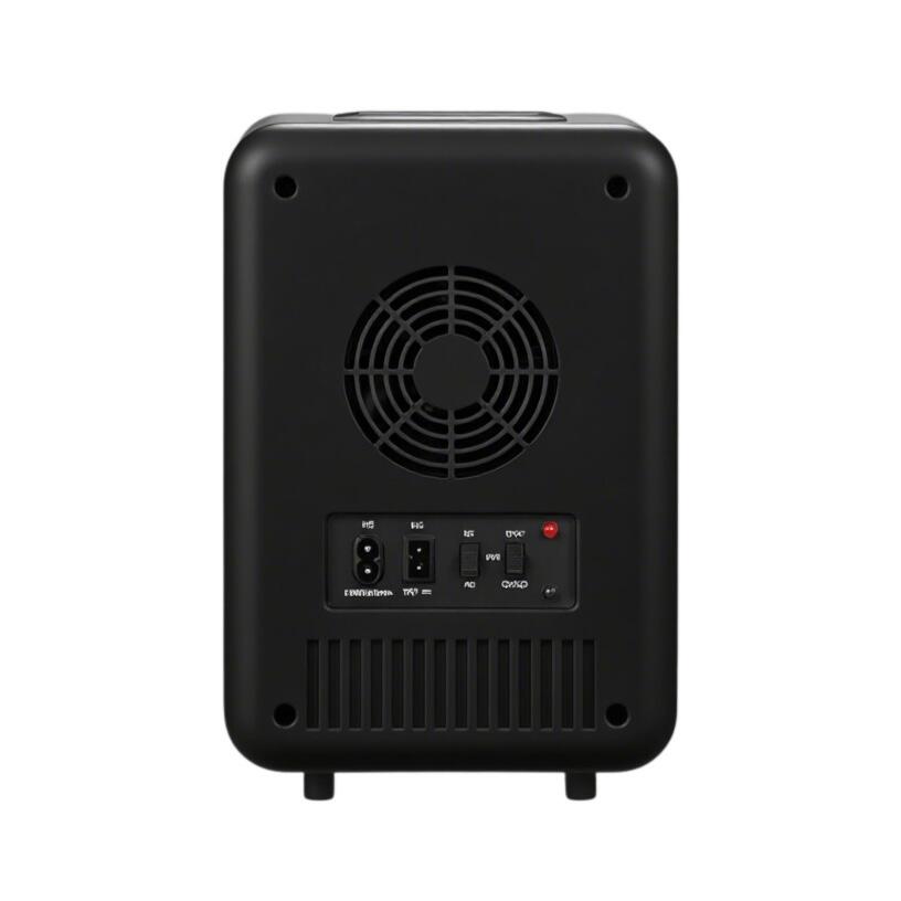 Mini Frigider Cosmetice 4L HAUSBERG HB291NG, Oglindă cu LED Touch, Funcție Răcire și Încălzire, 12V/220V
