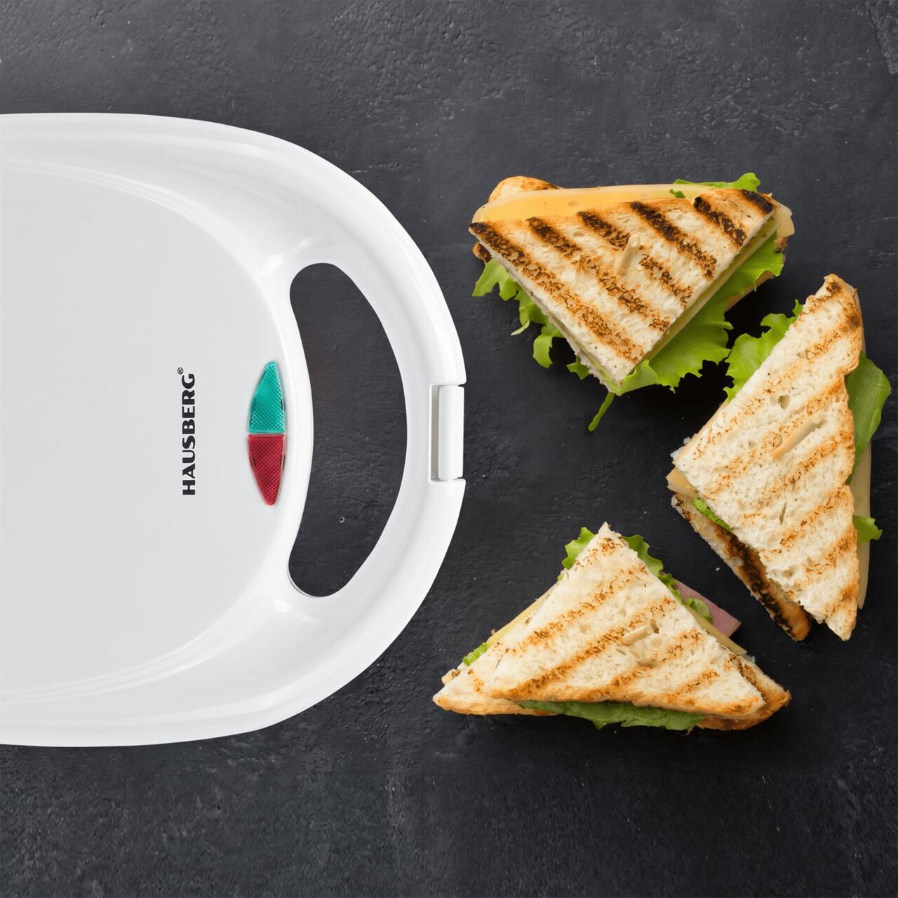 Szendvicssütő Hausberg HB-3510, 800W