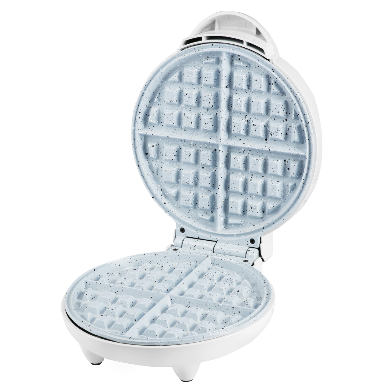 Aparat waffe Hausberg HB-3562AB, 1300 W, 4 compartimente, carcasa din Inox