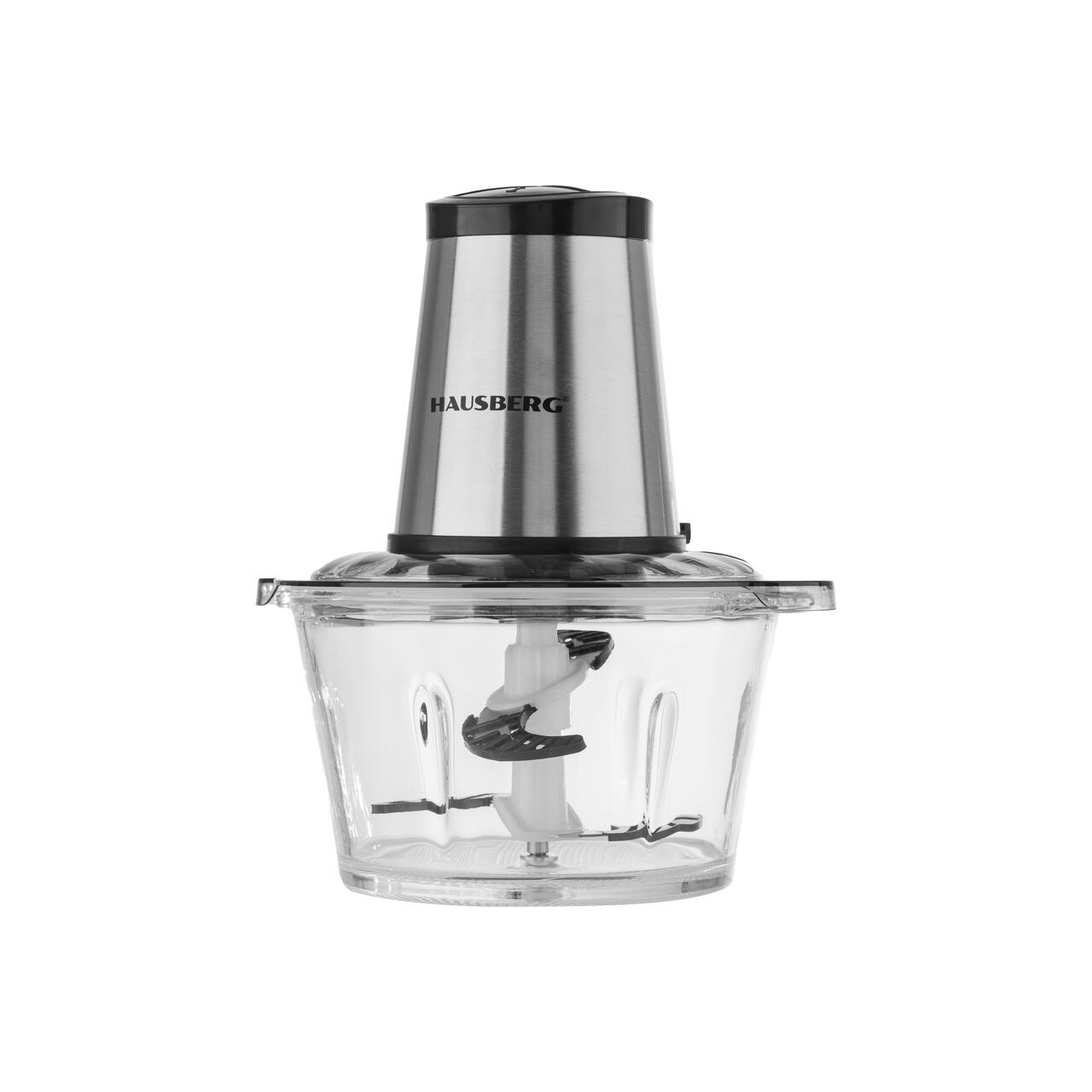 Tocator Hausberg HB-4506, 450W, 3l, toaca, taie, macina, amesteca