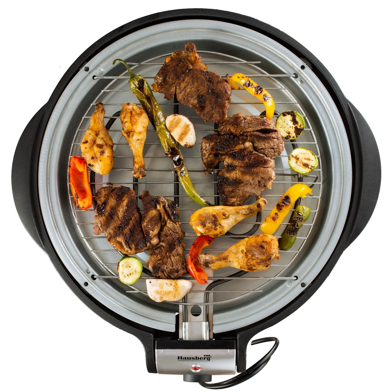 Gratar Electric HAUSBERG HB-540, 1600W, Negru