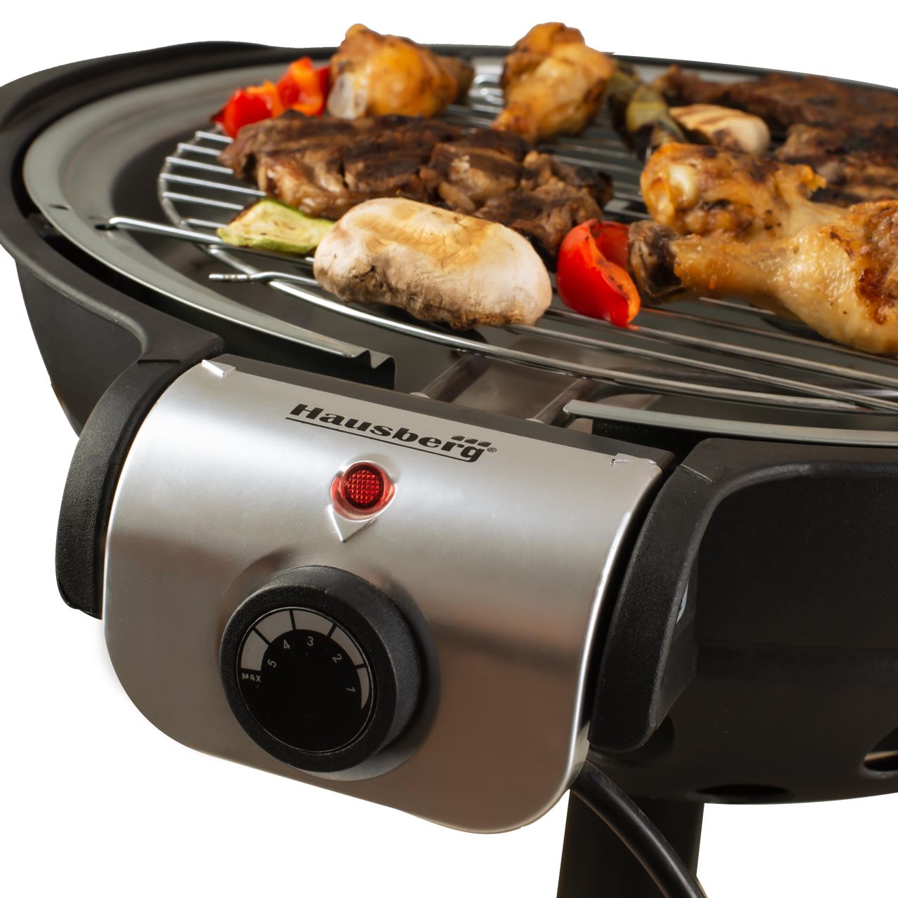 Gratar Electric HAUSBERG HB-540, 1600W, Negru