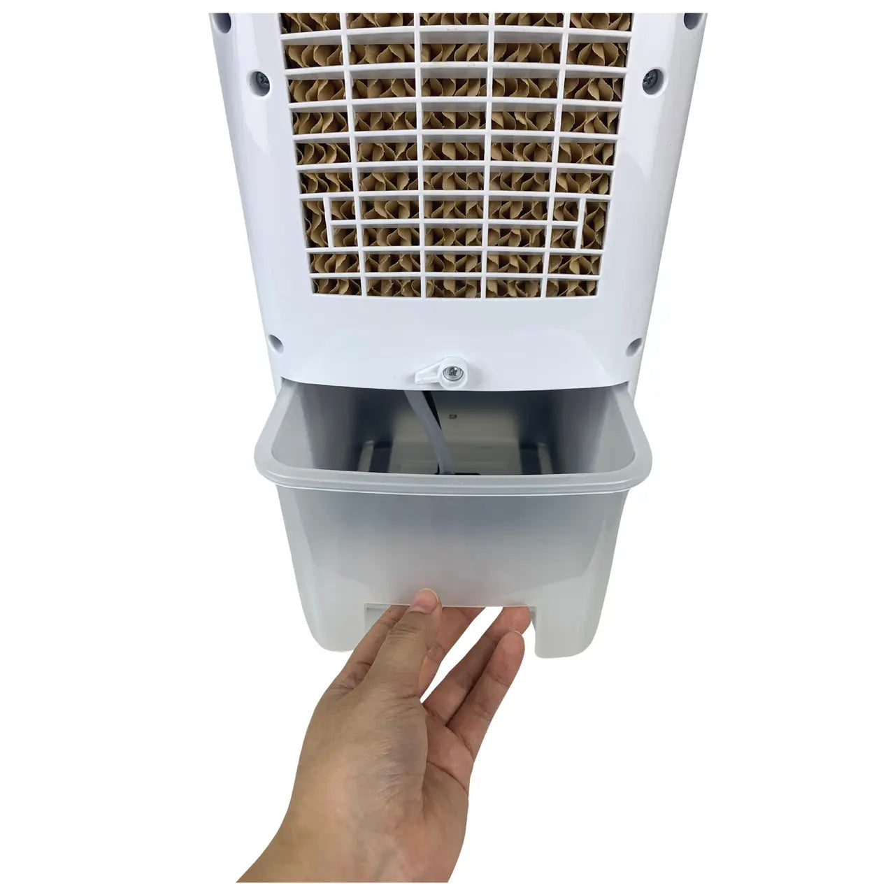 Ventilator cu racire si umidificare HAUSBERG HB-5955, 3 viteze, temporizator 12h, rezervor 4L, telecomanda