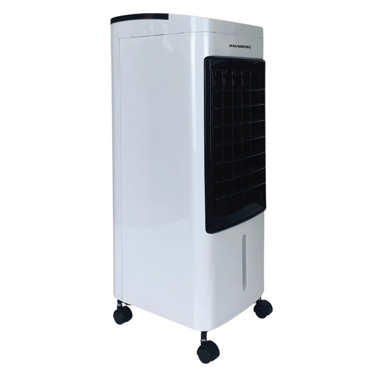 Ventilator cu racire si umidificare HAUSBERG HB-5955, 3 viteze, temporizator 12h, rezervor 4L, telecomanda