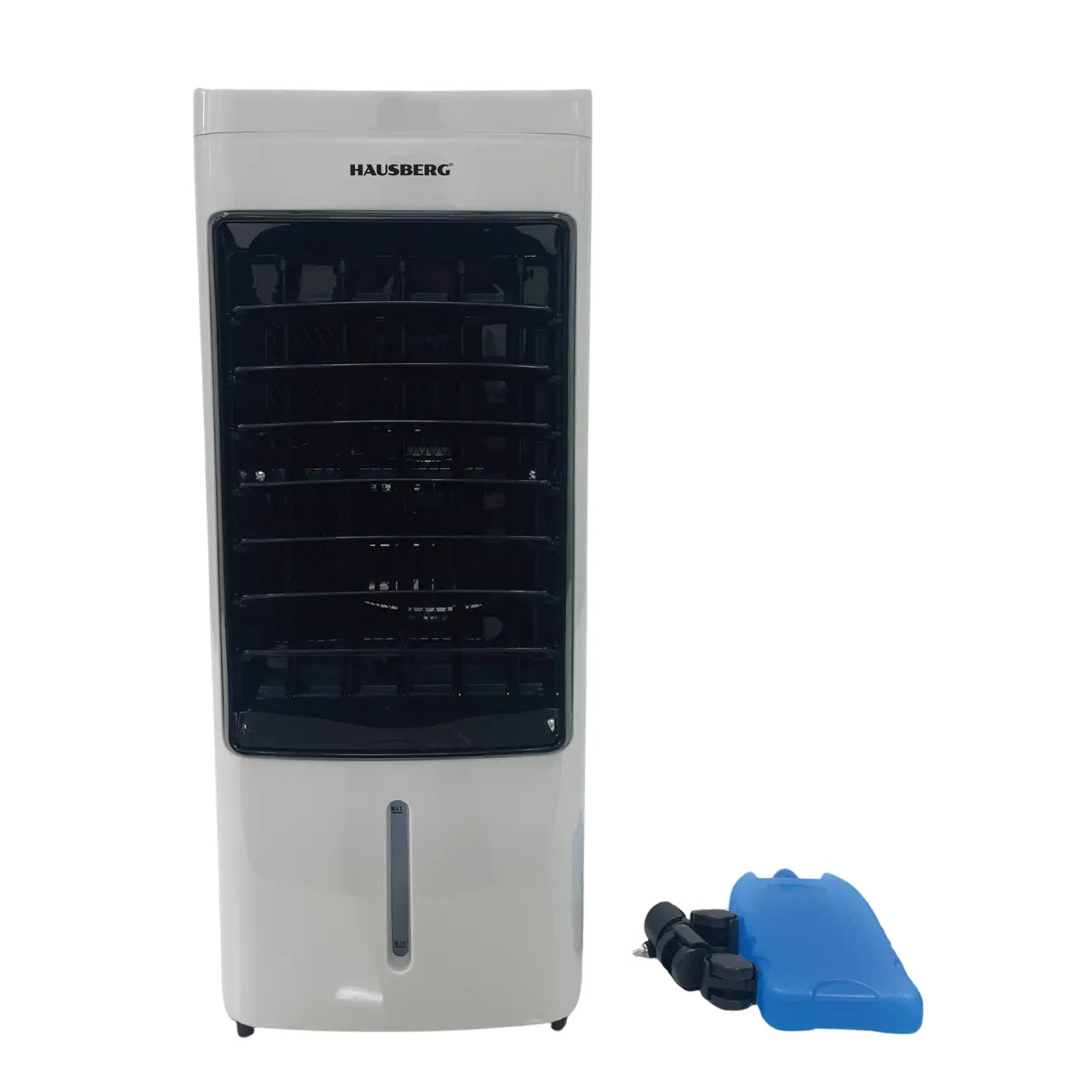 Ventilator cu racire si umidificare HAUSBERG HB-5955, 3 viteze, temporizator 12h, rezervor 4L, telecomanda