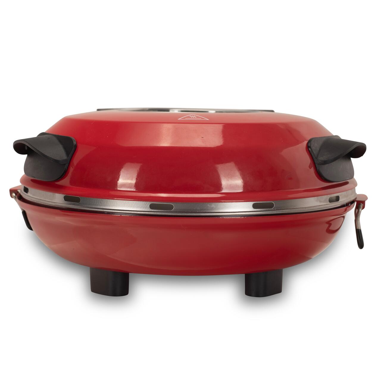 Cuptor special pentru pizza XL HAUSBERG HB-675RS cu suprafata de coacere din piatra, termoregulator pana la 405° C